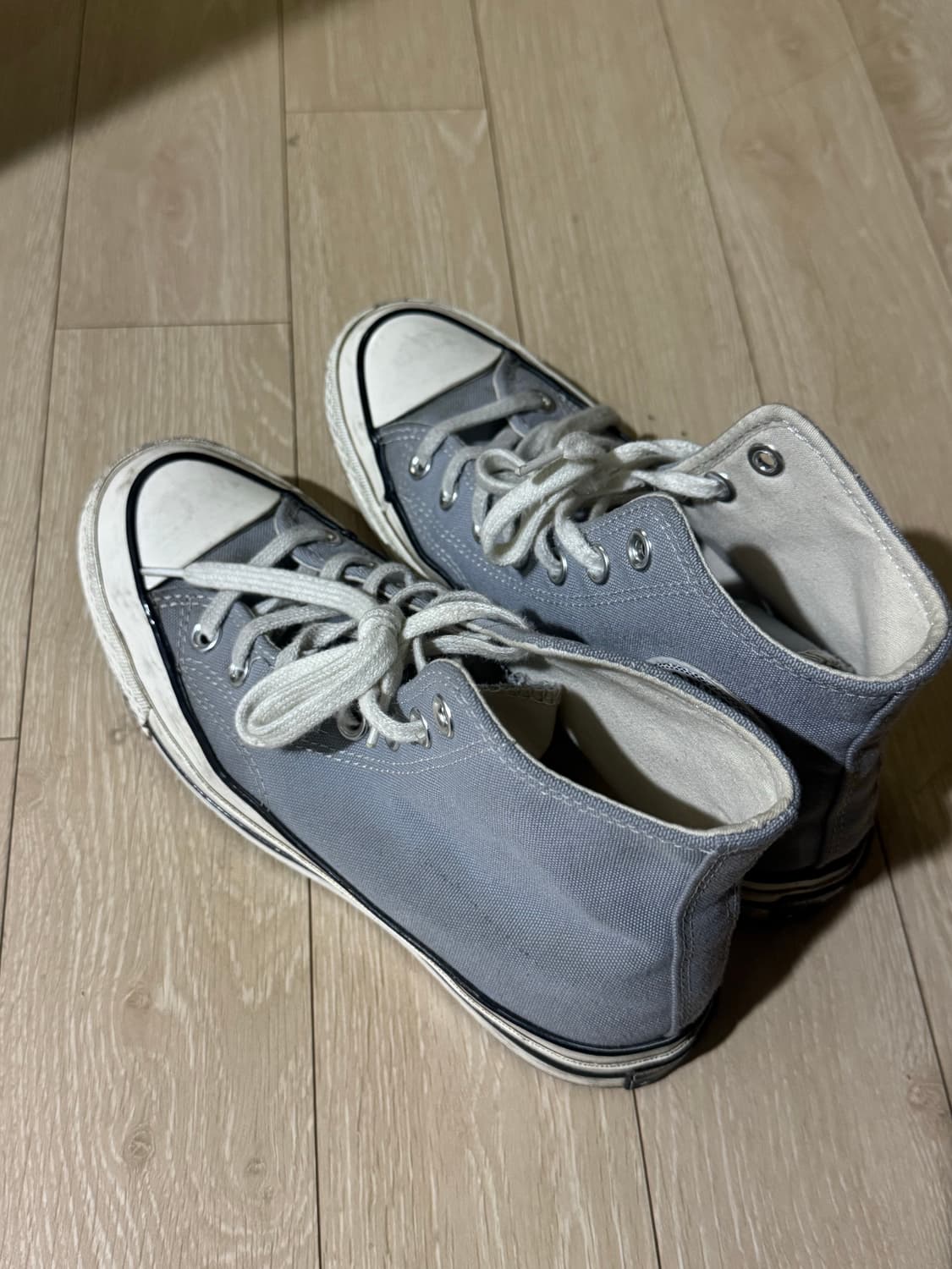 컨버스 척70 하이 울프그레이 상품이미지5