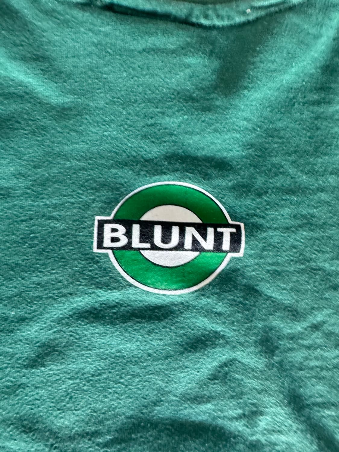 150$ 빈티지 Blunt 셔츠 그린 XL 상품이미지5
