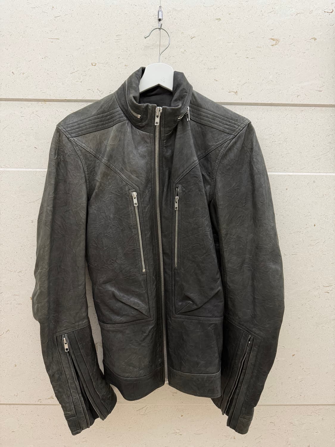 릭오웬스 카고 레더 자켓 48 상품이미지1