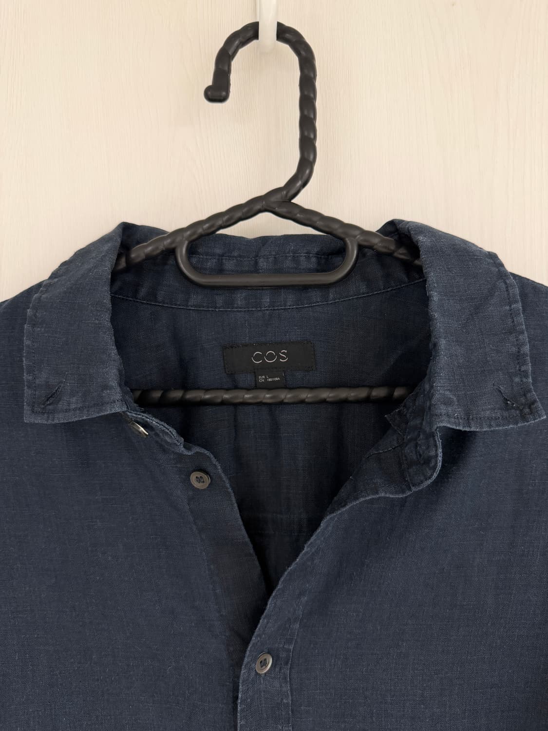 COS 코스 남성 린넨셔츠 네이비 L 상품이미지2