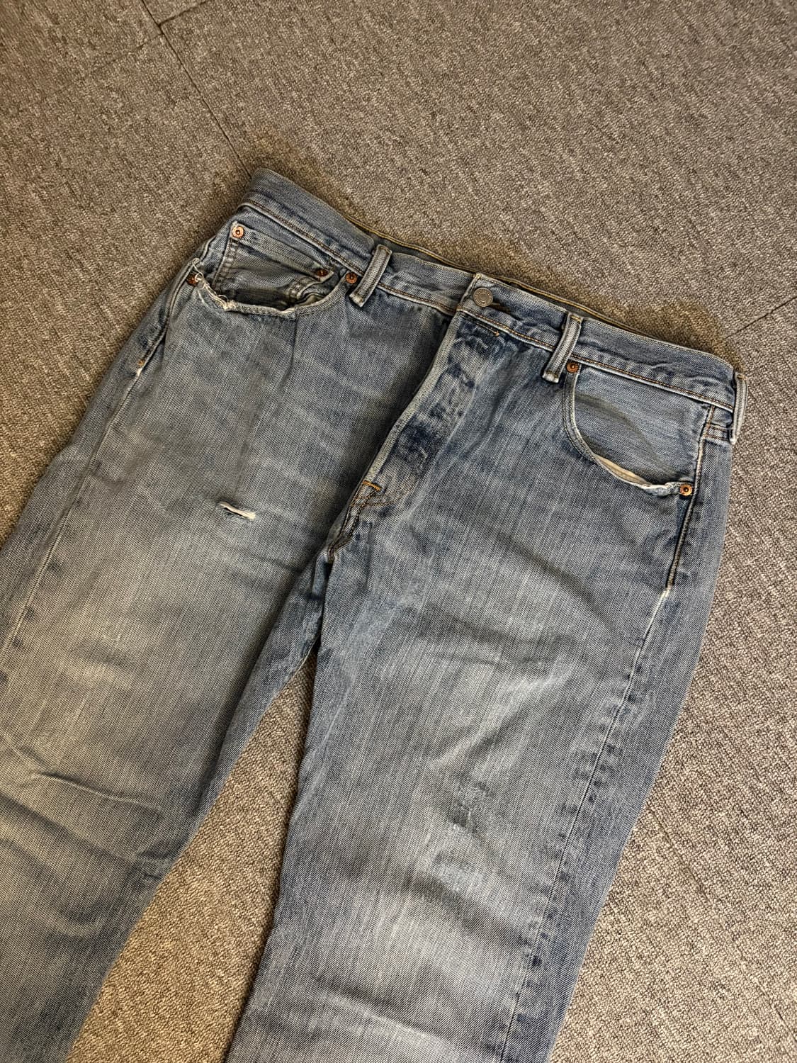 [W36 L32] 리바이스501 데님팬츠/5 상품이미지2