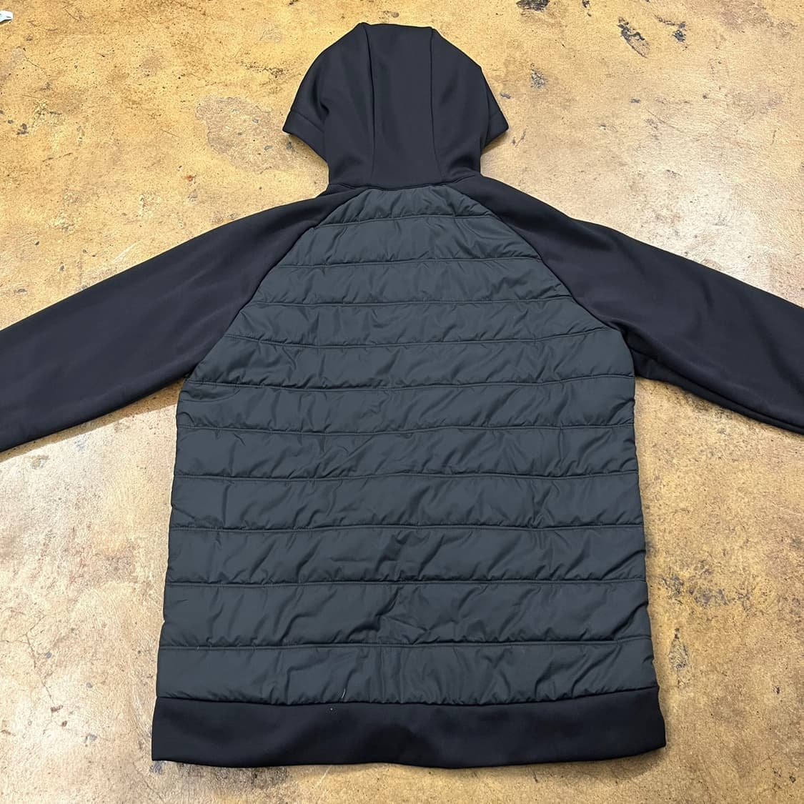 [정품/L] 나이키 블랙 패딩 후드집업 b16 상품이미지4
