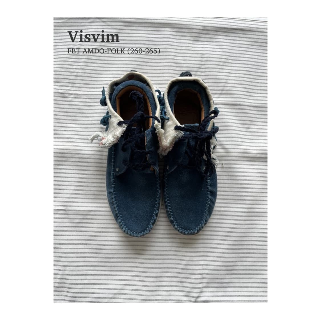 Visvim FBT AMDO-FOLK 스웨이드 부츠 (260-265) 상품이미지1