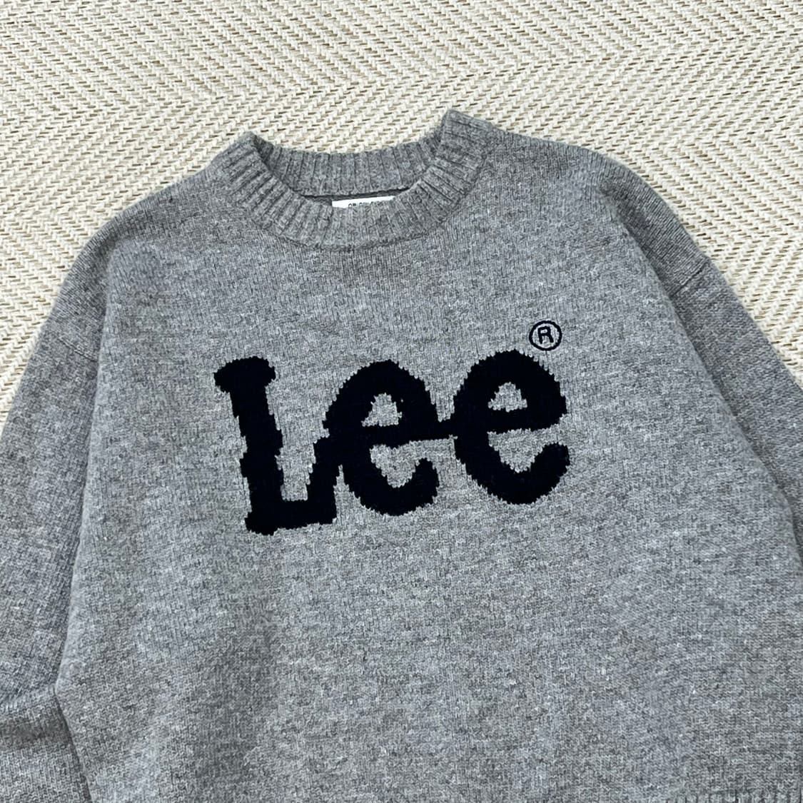 리 빅로고 니트 r3236 상품이미지3