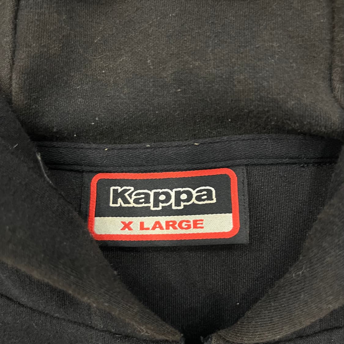 XL 카파 블랙 후드집업 상품이미지4