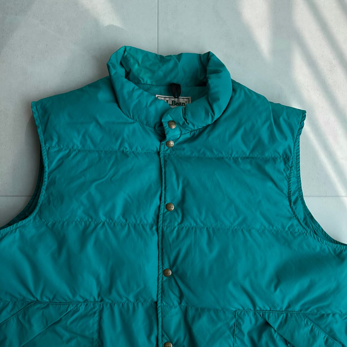 80’s llbean 다운 베스트 usa made 상품이미지3
