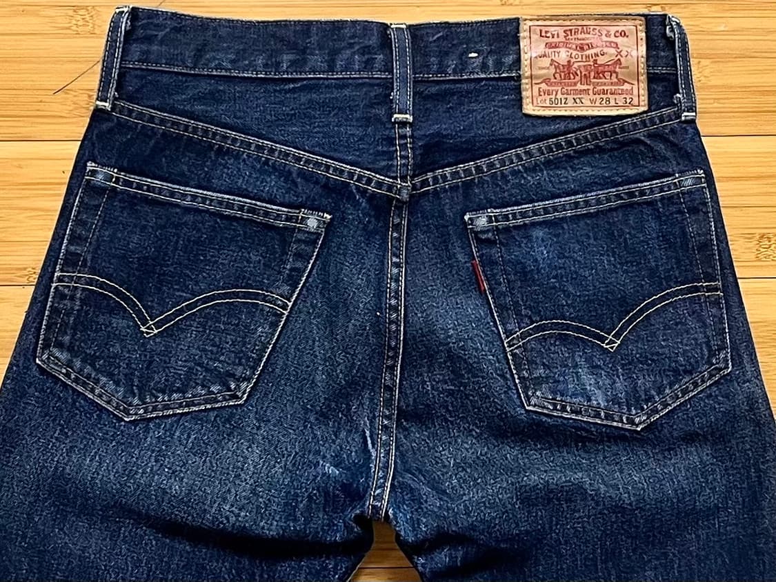 리바이스 501Z XX 빅E 데님팬츠 W28 L32 상품이미지4
