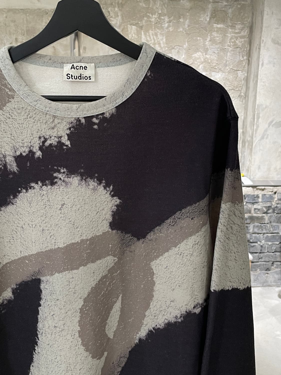 아크네 스튜디오 15S/S 캠퍼스 써큘러 스웻 셔츠 상품이미지3