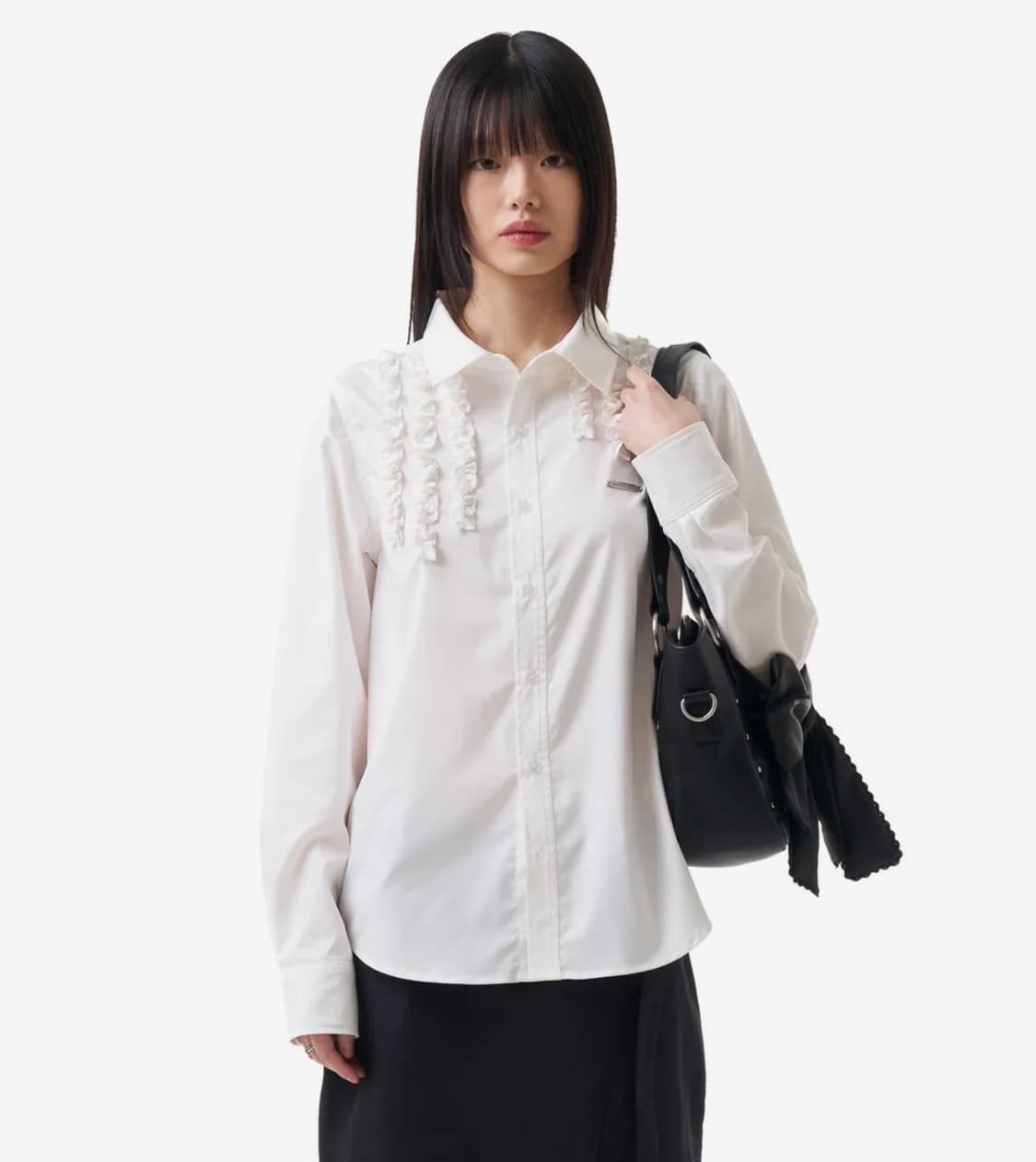 [새상품] Frilled Shirts 상품이미지1