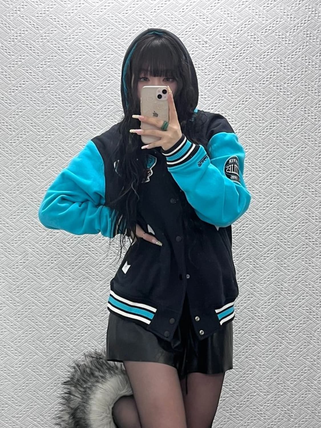 미첼엔네스 NBA 희귀 레트로 벤쿠버 그리즐리 바시티자켓 L C09983 상품이미지2