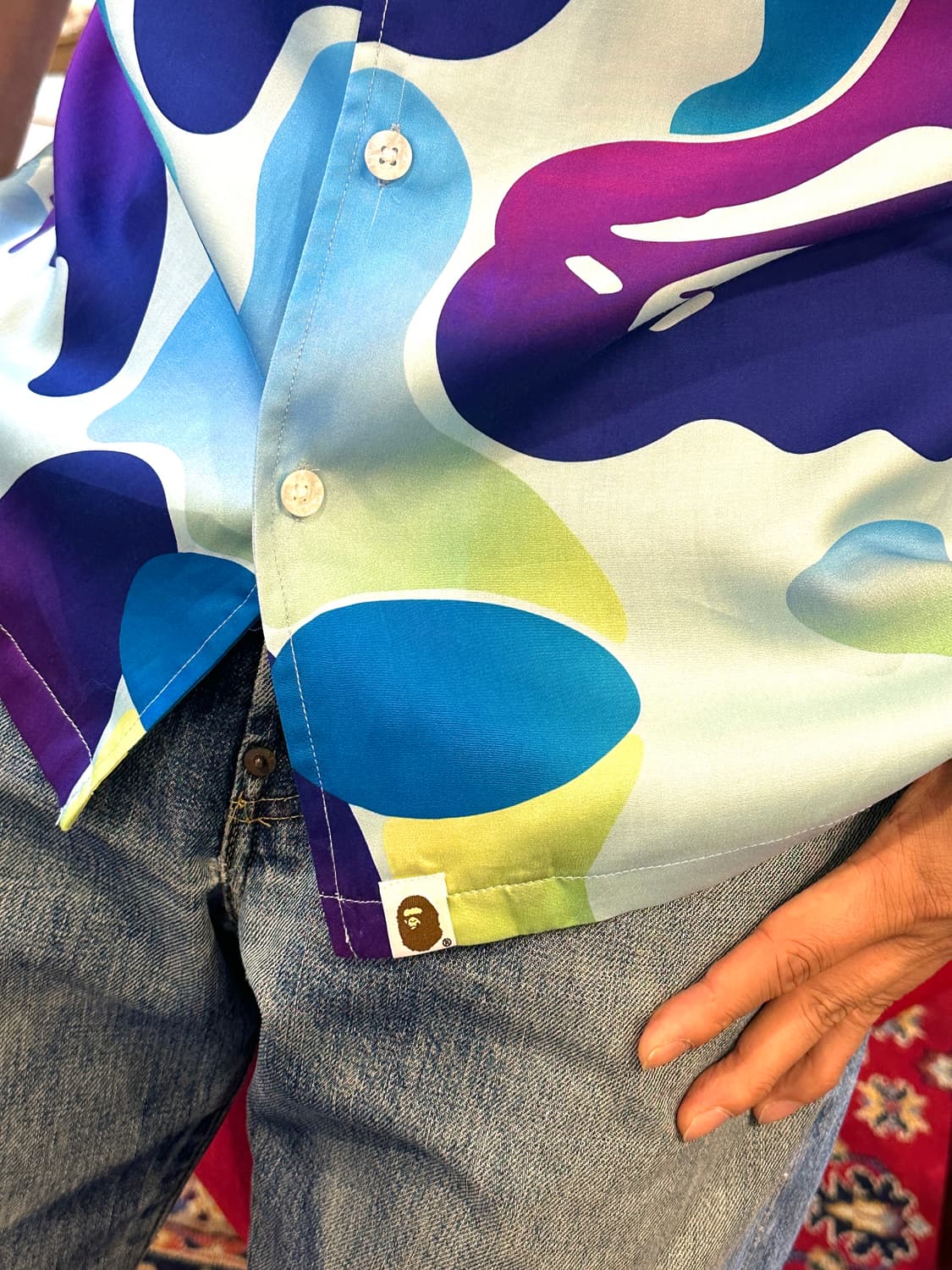 BAPE x Bored Ape Yacht Club 콜라보 반팔셔츠 상품이미지3