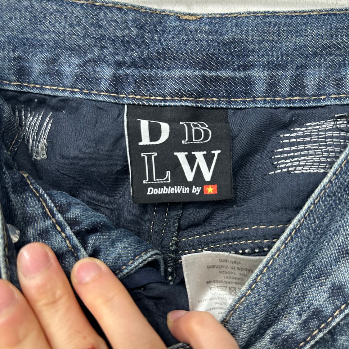 더블윈 빈티지 데미지 데님 상품이미지8