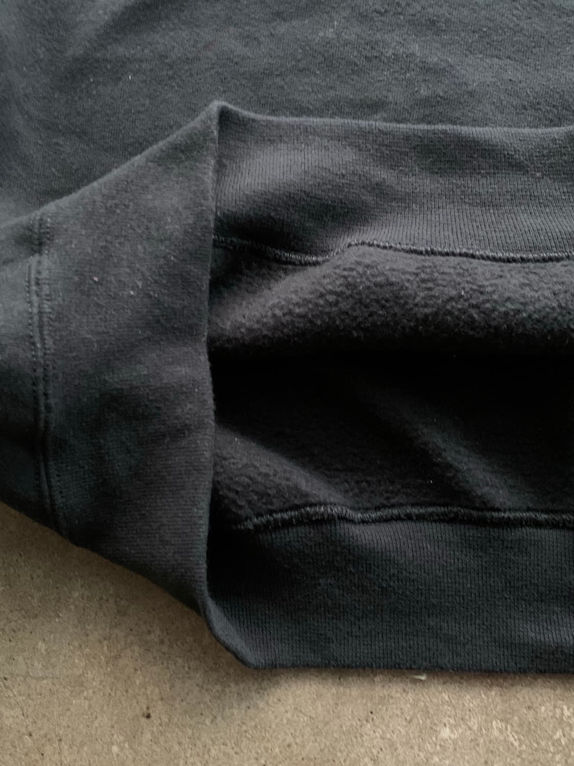 90s 러셀 애슬레틱 튜블러 스웻셔츠 블랙 상품이미지6