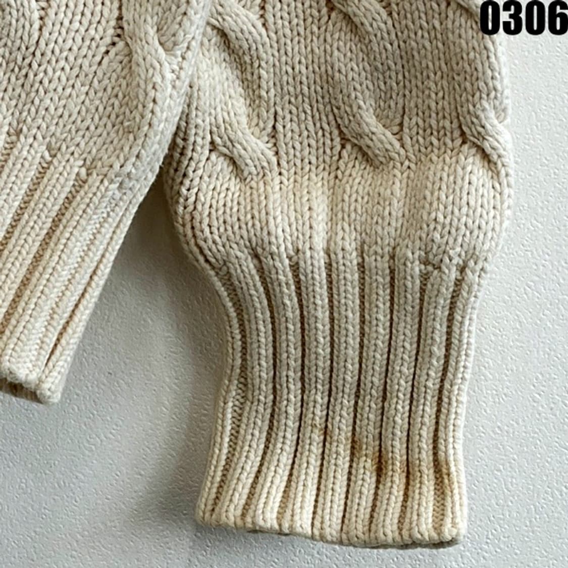 폴로 랄프로렌 케이블 니트 스웨터 90 0306  상품이미지4