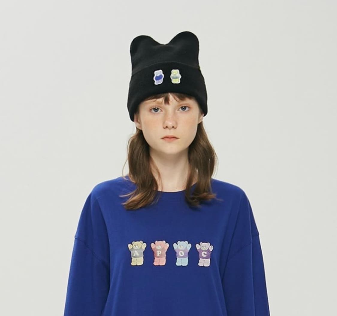 어피스오브케이크 곰돌이 비니 상품이미지2