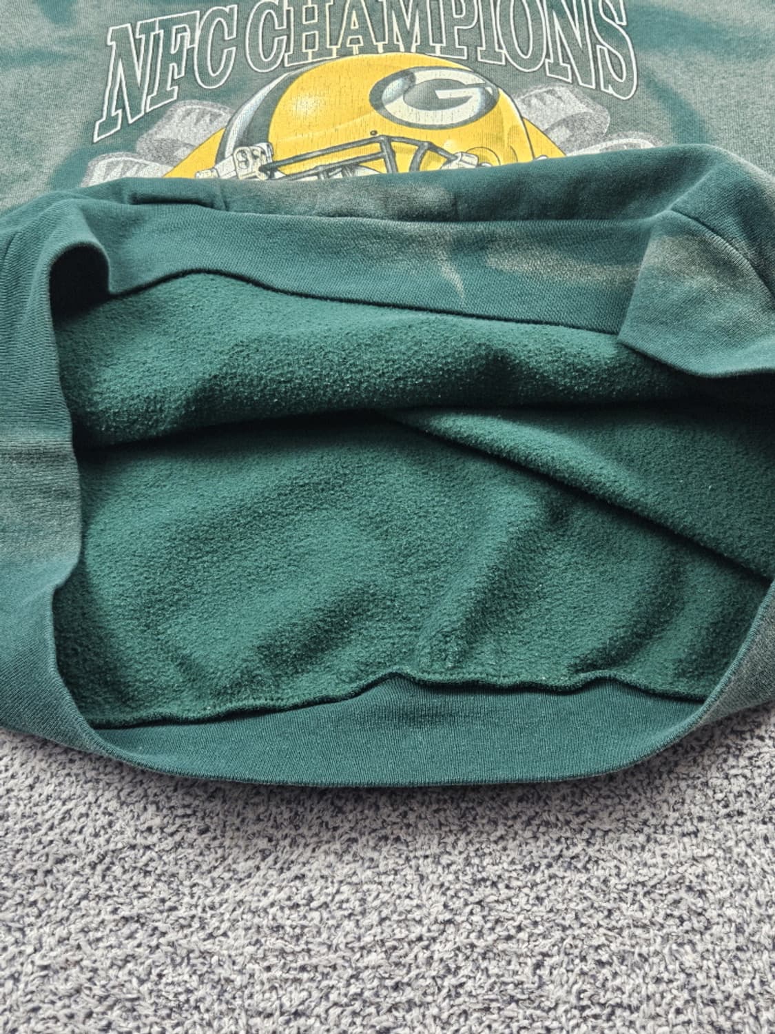 90's USA 델타 다잉워시드커스텀 맨투맨 ( 2XL ) / 10138 상품이미지10