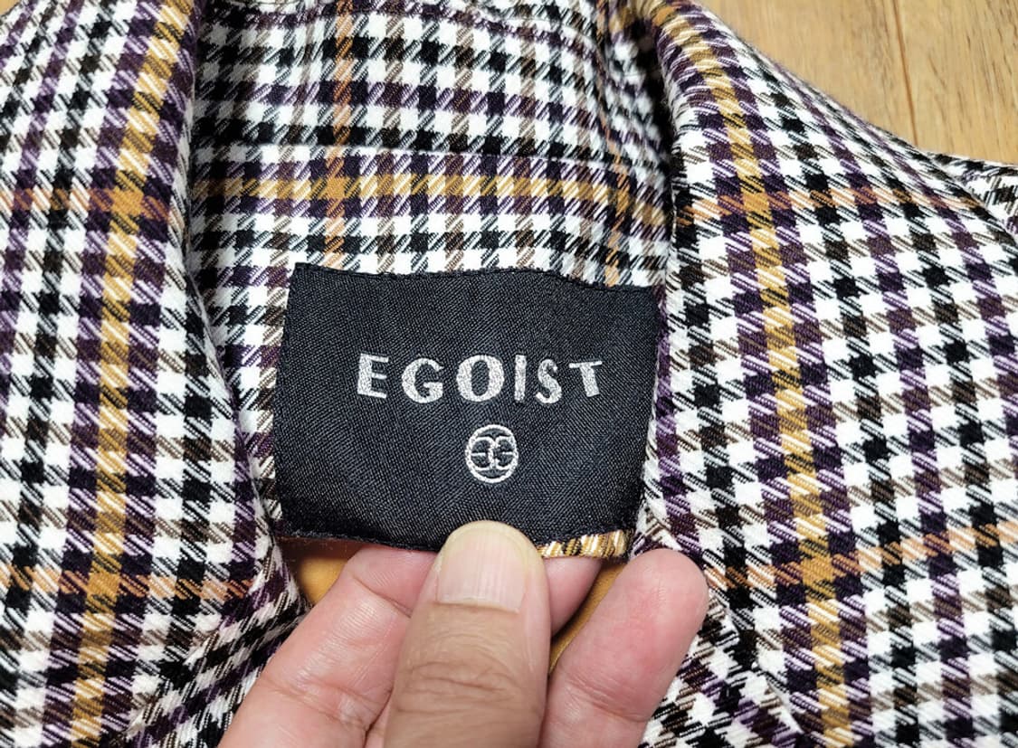 에고이스트(EGOIST) 더블 체크자켓 55-66 새상품 상품이미지8