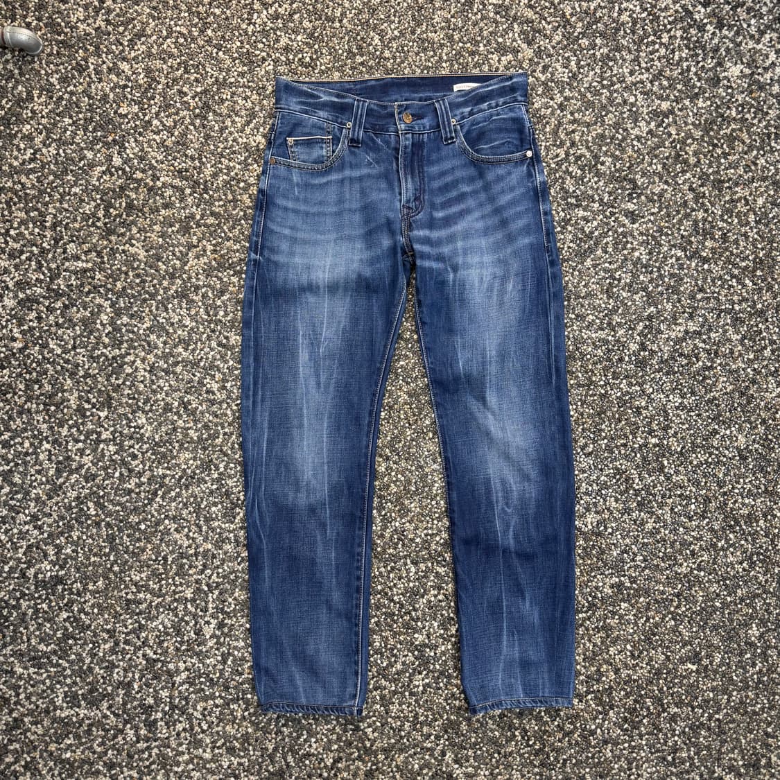 리바이스 523 프리미엄 워싱 데님 (30)   상품이미지1