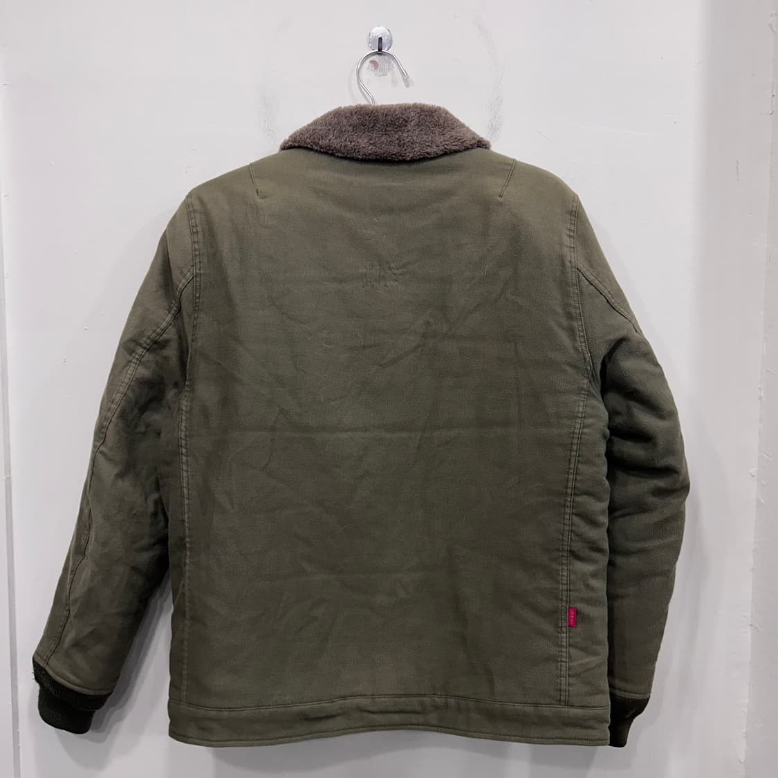 커버낫 오리지널 이너후리스 숄카라 워크자켓 상품이미지5