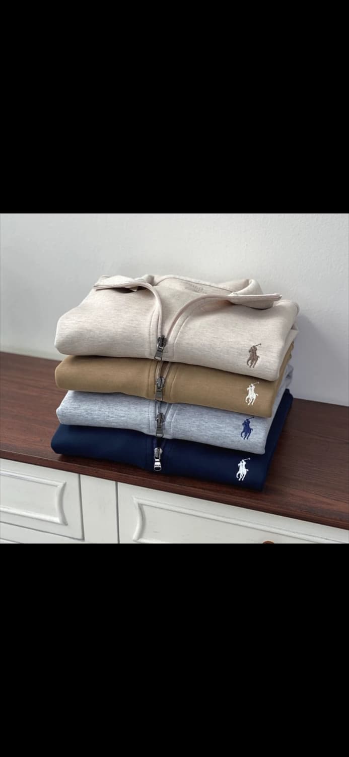 새상품/정품) 폴로 면 반집업 6가지 컬러/남녀공용 XS,S,M,L,XL 상품이미지1