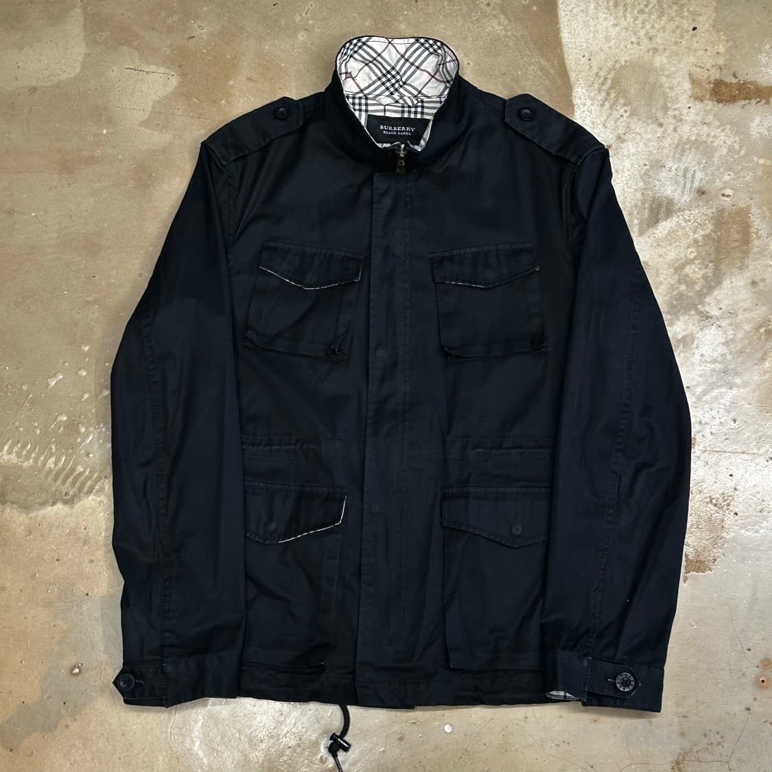 S 버버리 블랙 멀티포켓 자켓 상품이미지2