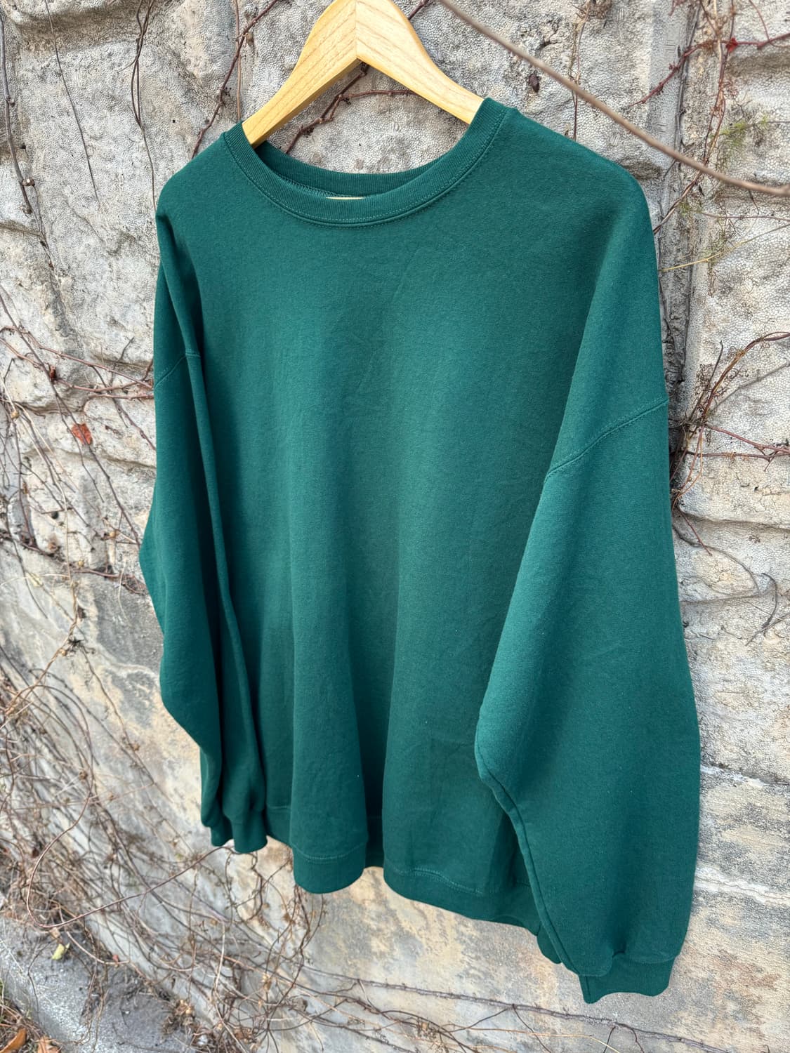 헤인즈 빈티지 플레인 스웻 셔츠 맨투맨 xl 상품이미지3