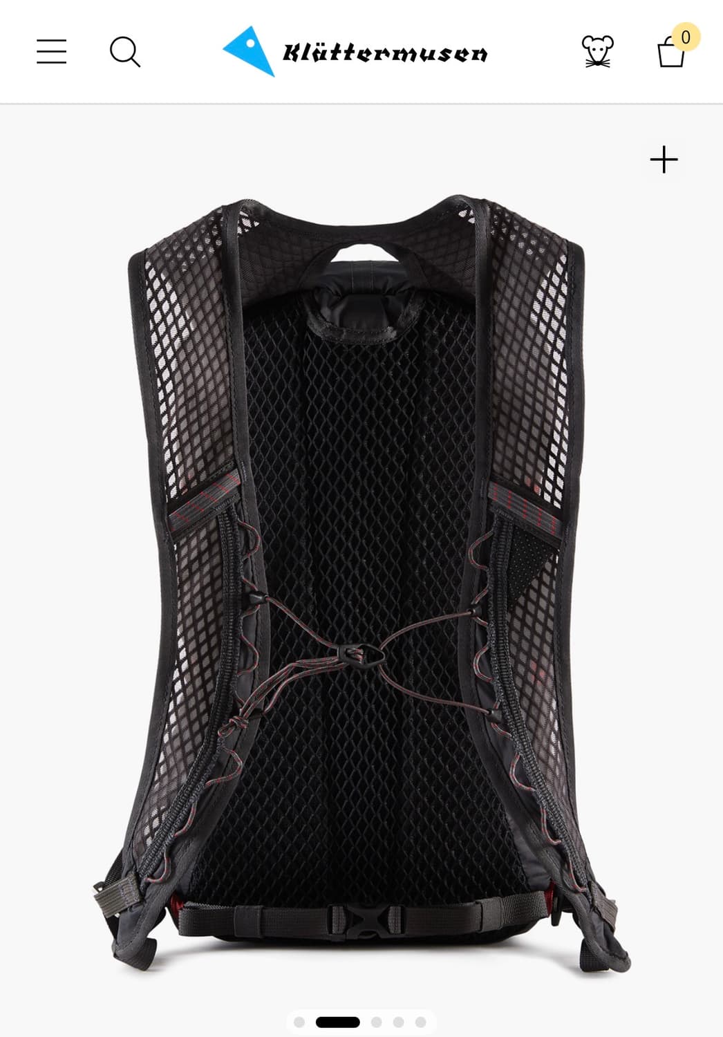 클라터뮤젠 티잘브2.0 10L 백팩 새제품 정품 상품이미지2