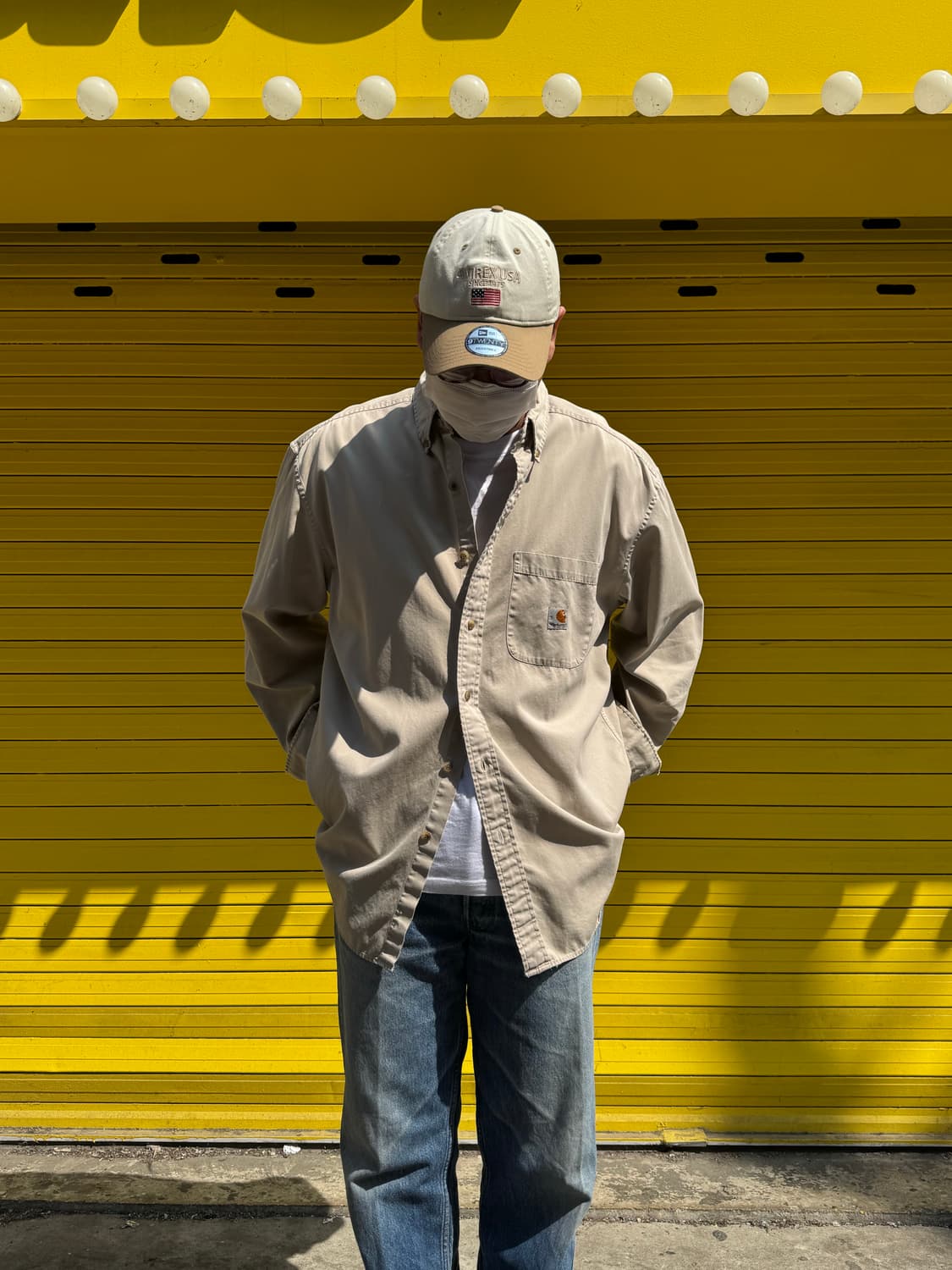 칼하트 버튼다운 워크셔츠 XL 상품이미지4