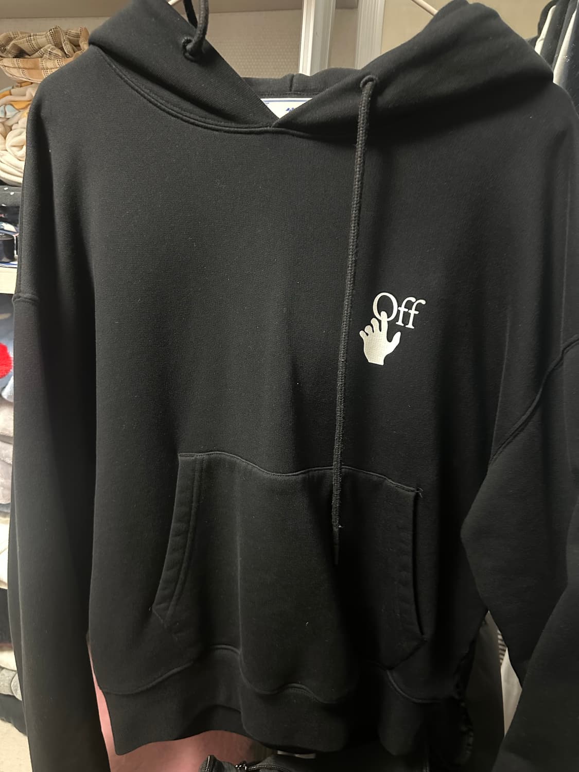 오프화이트 후드티 상품이미지1