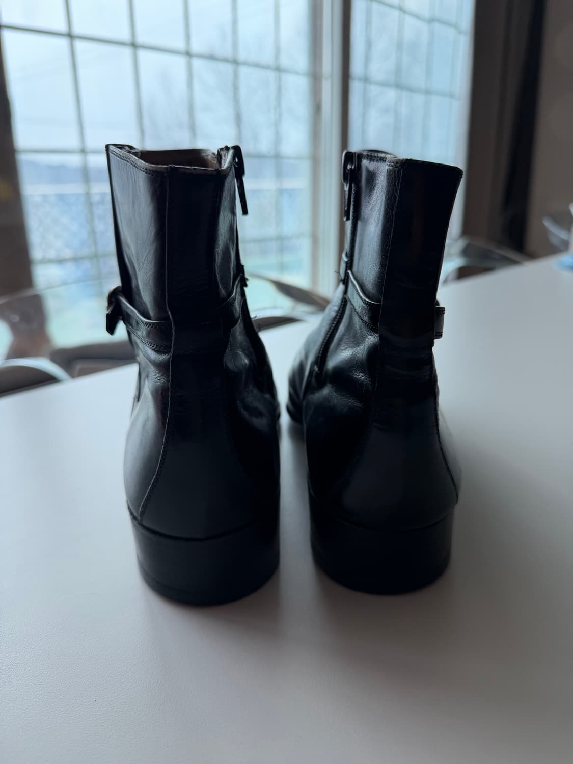 빈티지 구찌 Gucci Leather Ankle Boots 상품이미지4