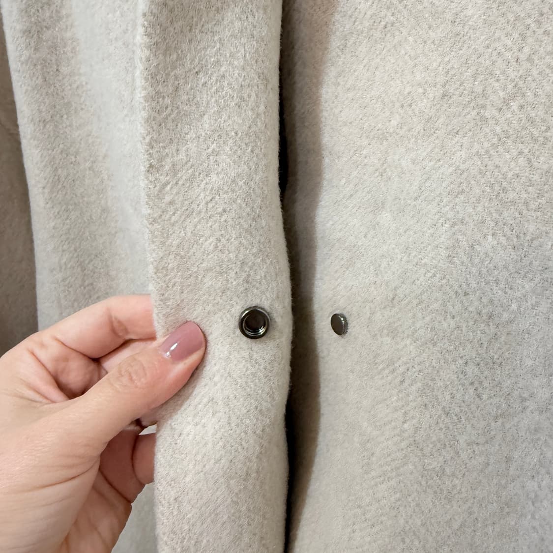 바이민 후드 핸드메이드코트 하프코트 반코트 4004 상품이미지5