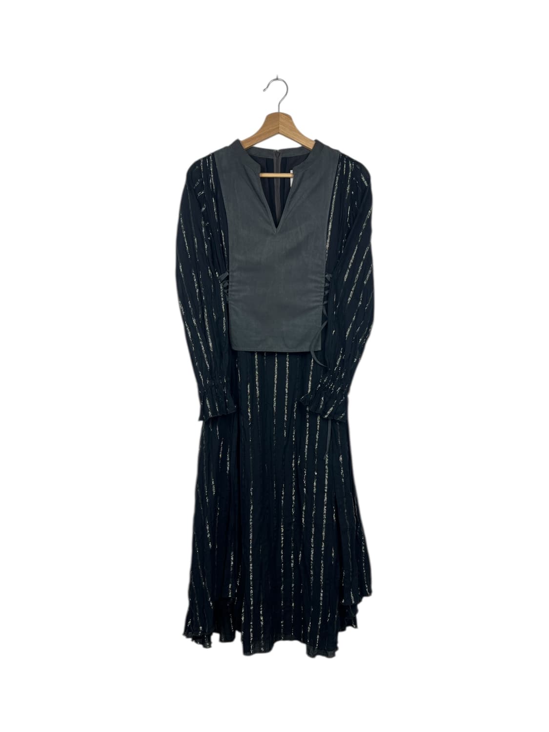 AMERI 뷔스티에 레이어드 스트링 원피스 S 상품이미지1