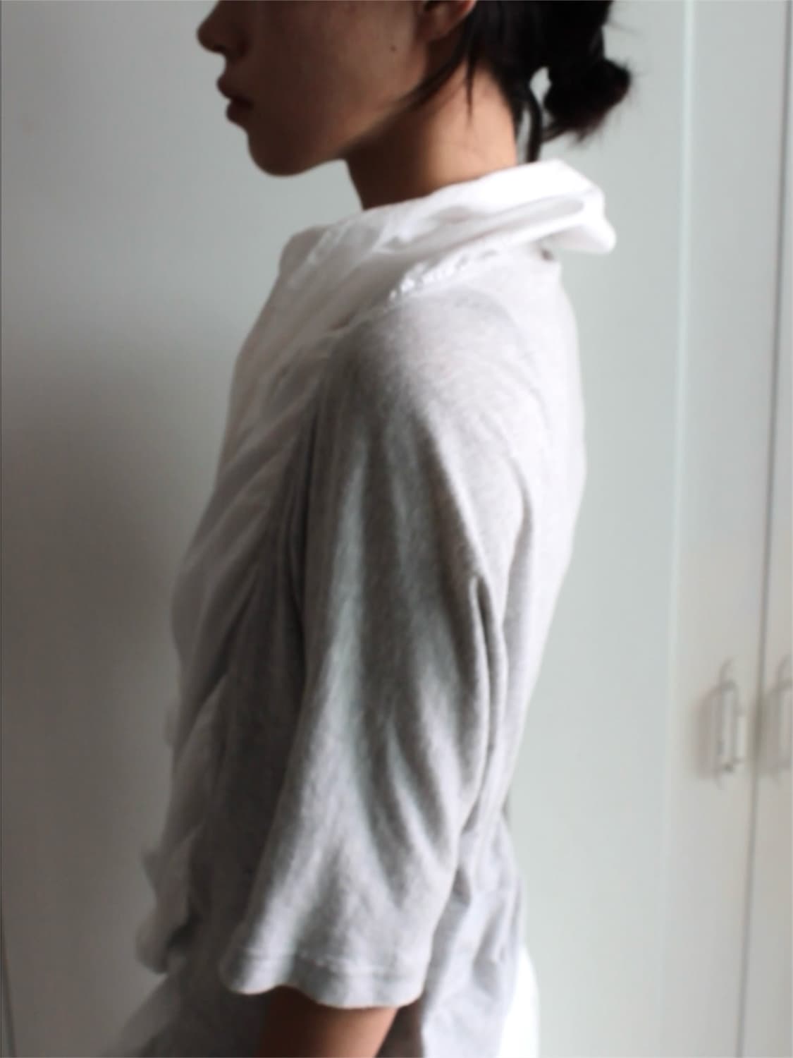 Y's two-tone material shirt 상품이미지5