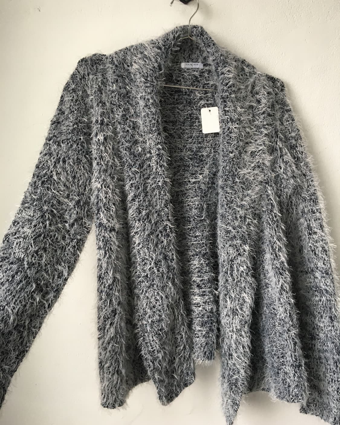 Fluffy knit open cardigan 상품이미지4