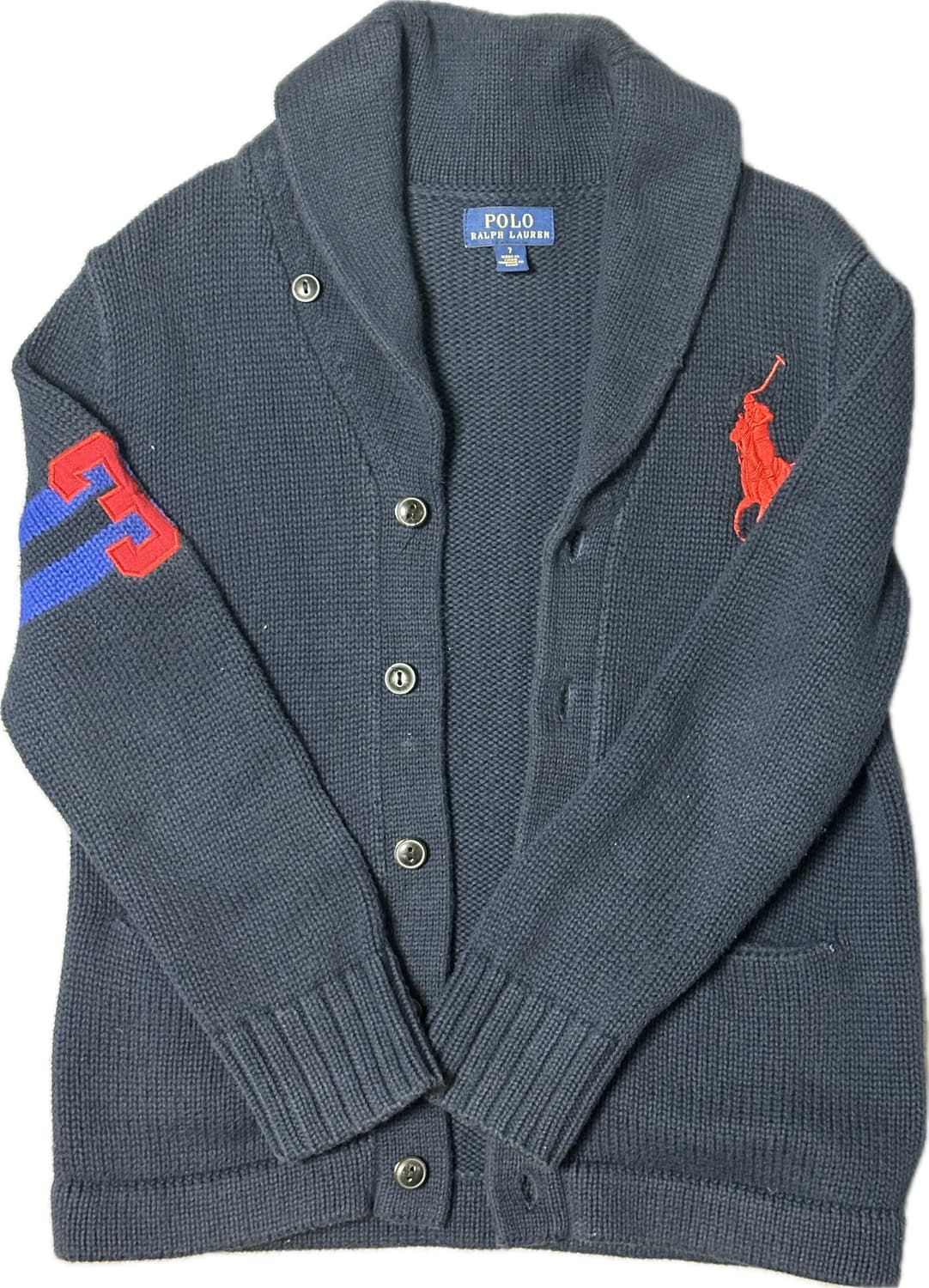 폴로 랄프로렌 키즈 니트 가디건 상품이미지1