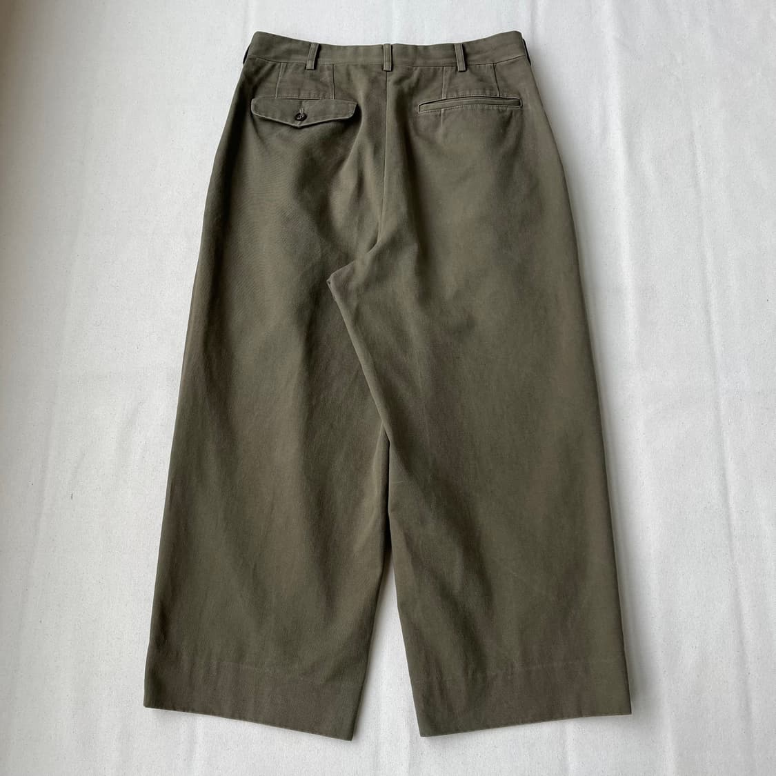 꼼데가르송옴므 1997 투턱 와이드 팬츠 (다나카 시기) 상품이미지9