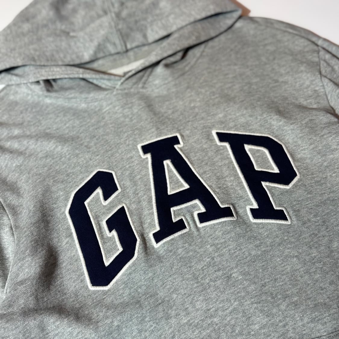 GAP 갭 로고 후드티 그레이 상품이미지2