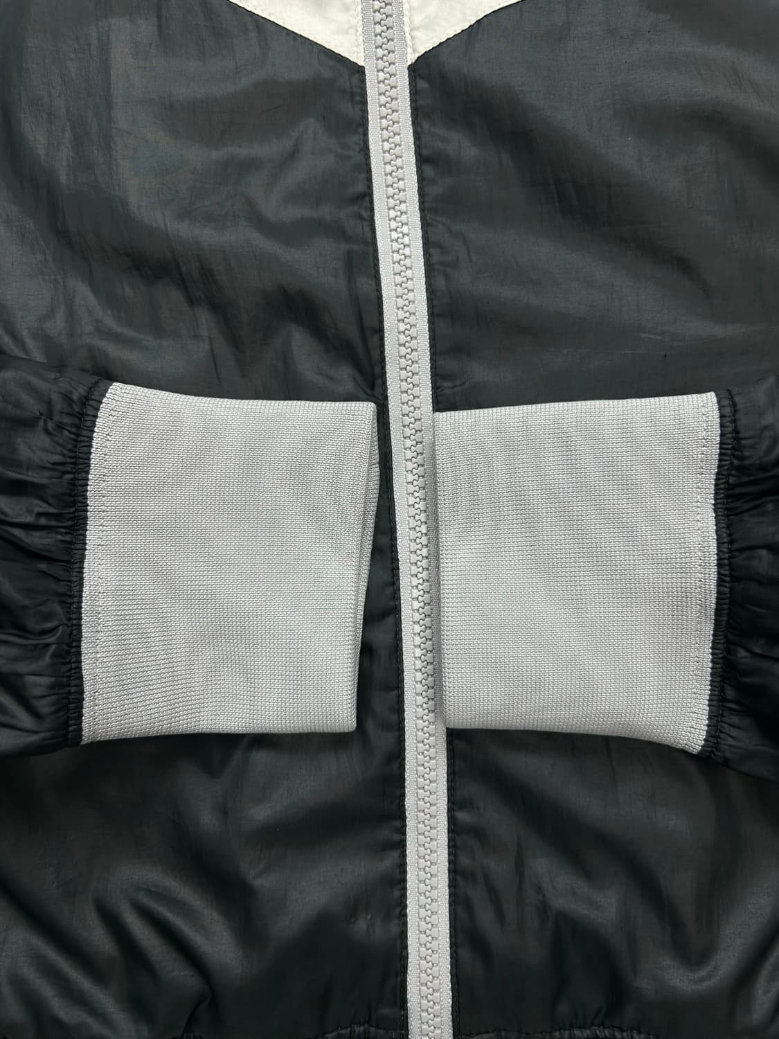 나이키 실버 로고 윈드러너 배색 바람막이 L 상품이미지7