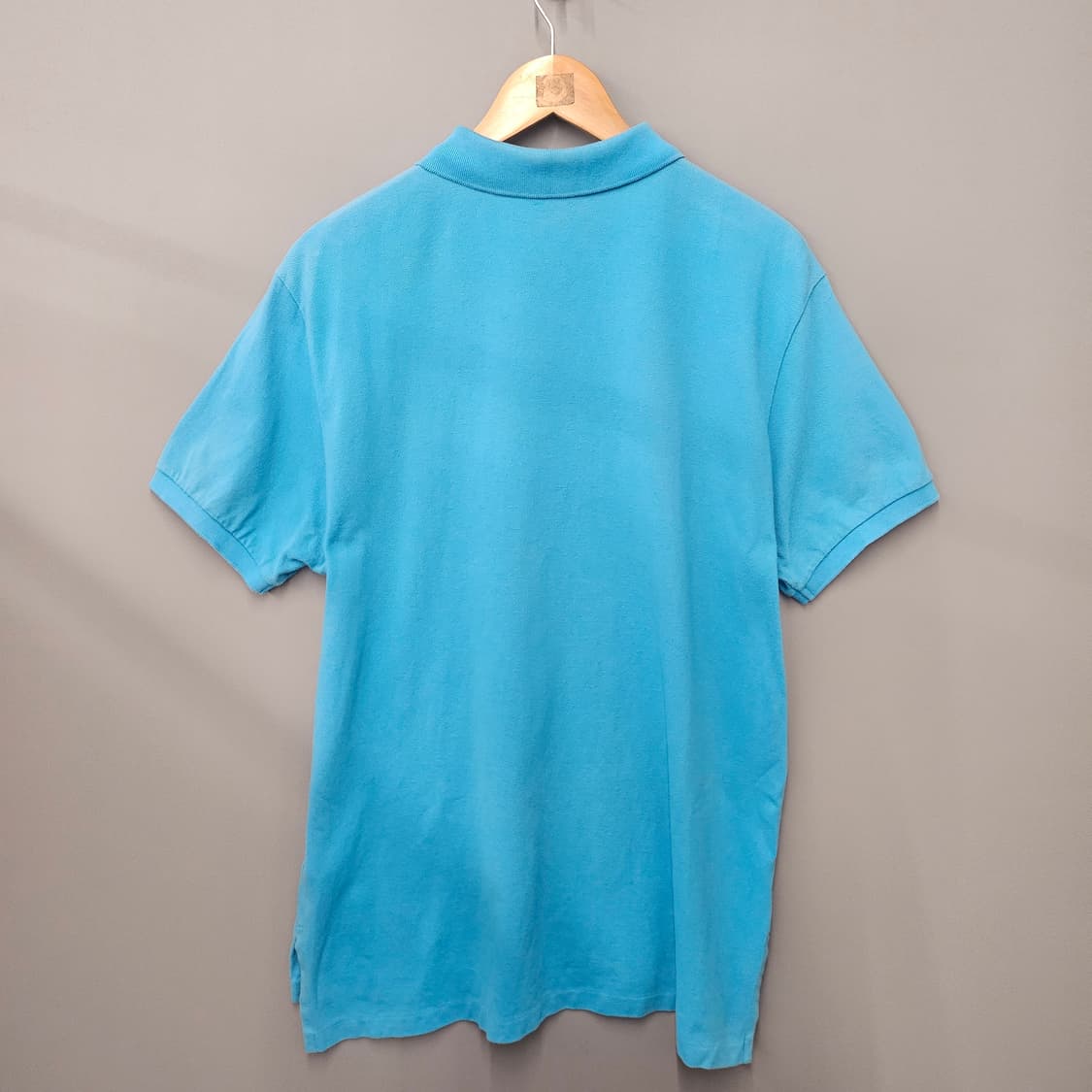 폴로 랄프로렌 포니 코튼 반팔 카라티 스카이블루 상품이미지2