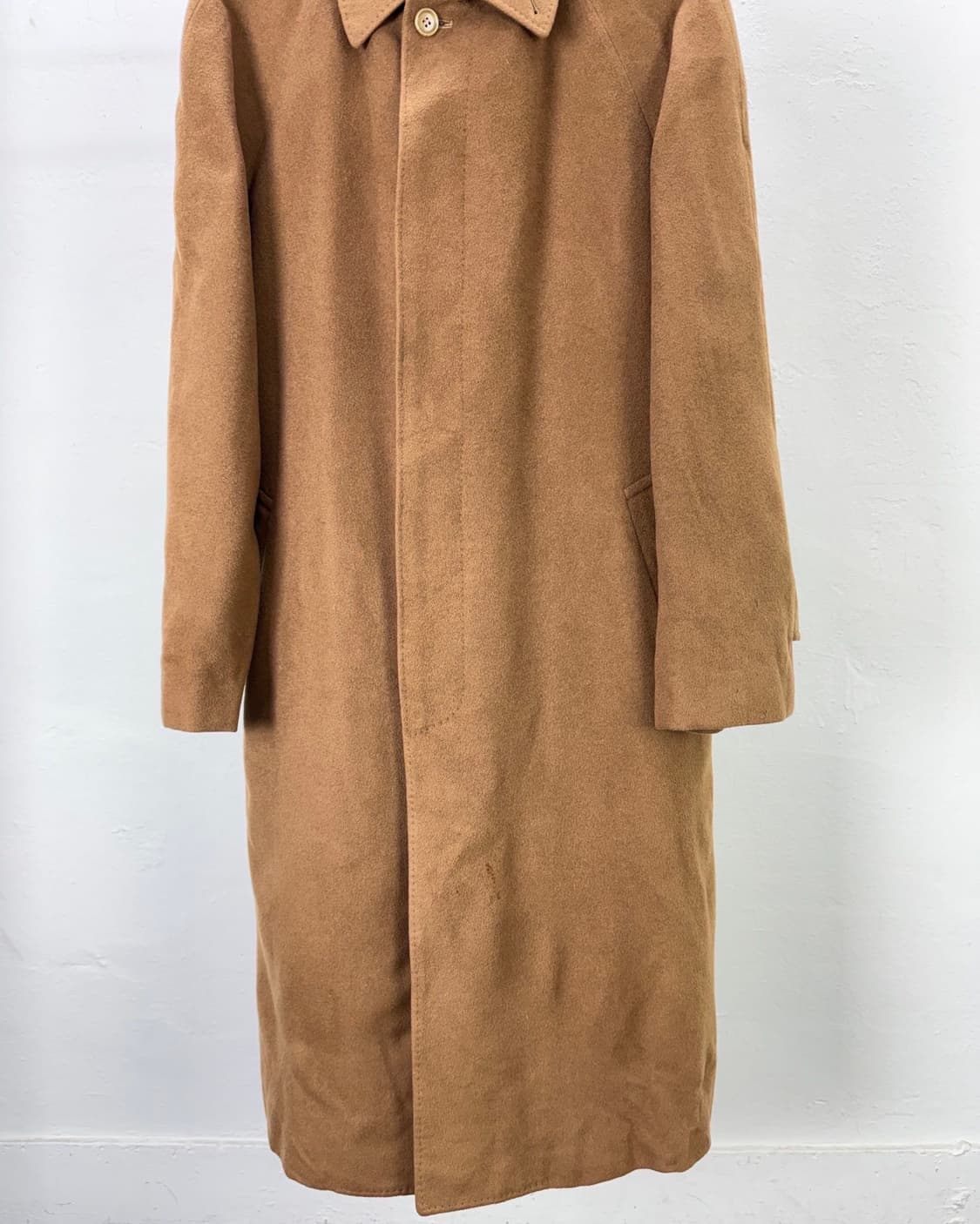 크리스찬 디올 무슈 카멜 퓨어 울 발마칸 롱 코트 상품이미지4