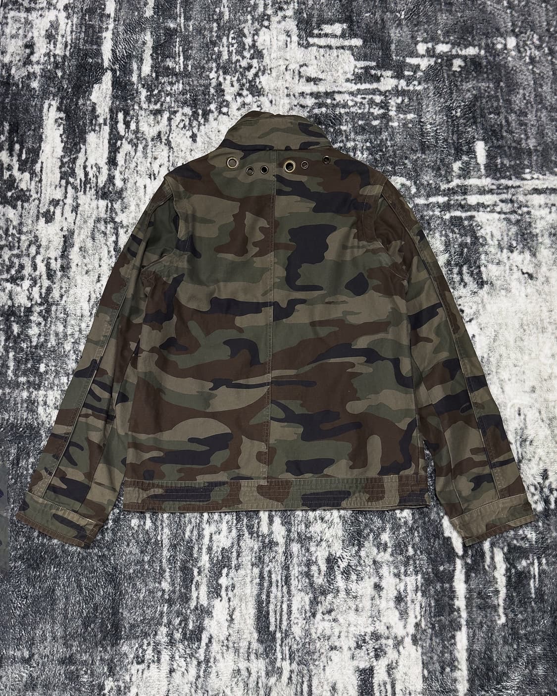 {Six-Star} Zipper Camo Utility Jacket 상품이미지3