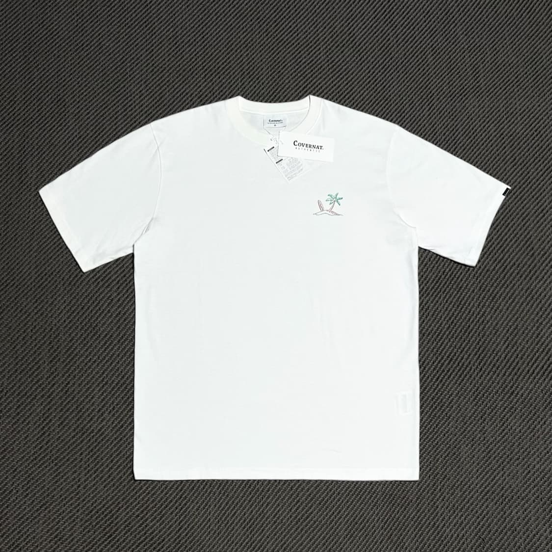 [XL] Covernat 커버낫 서퍼맨 미사용 화이트 반팔티 상품이미지2