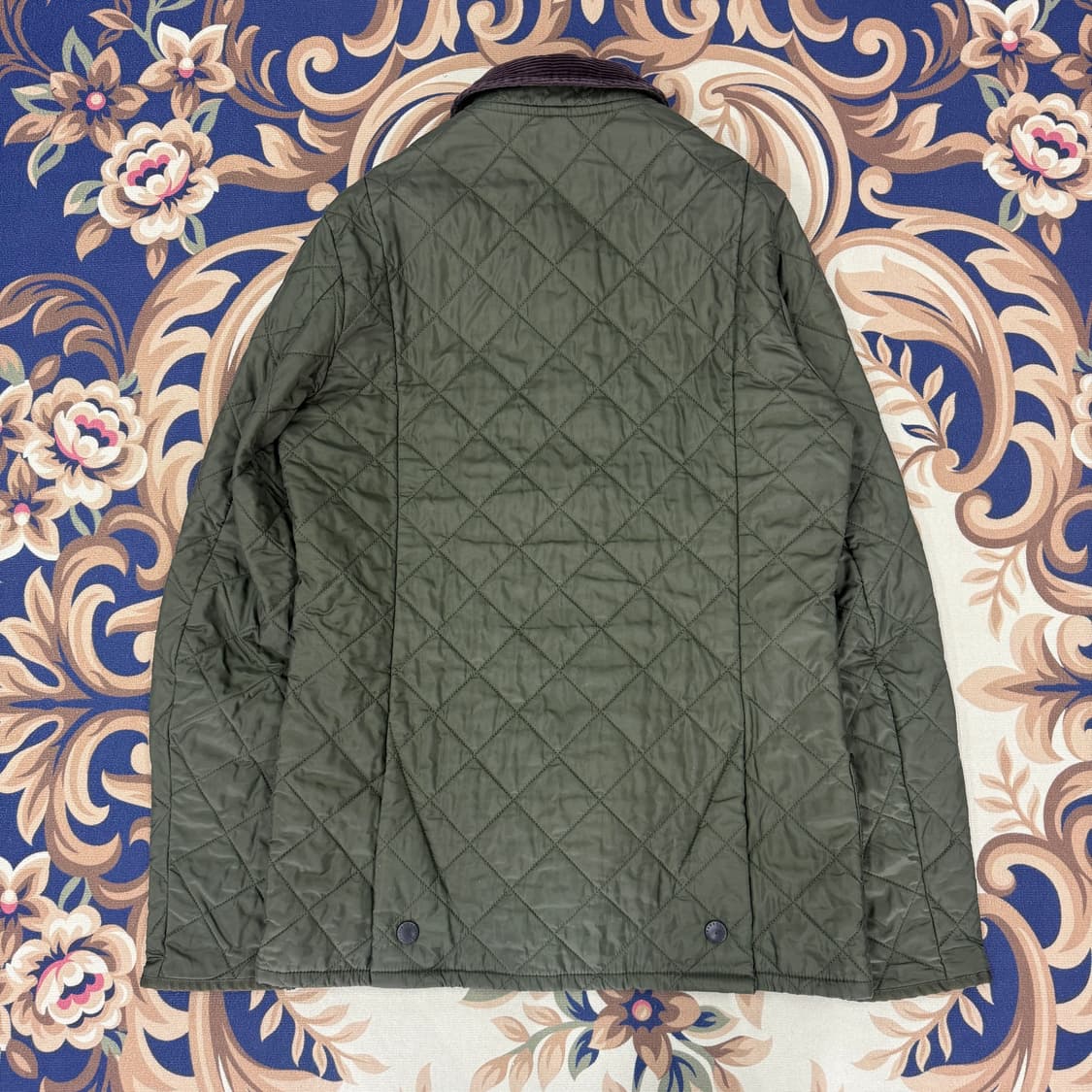 (M)바버 Barblor 헤리티지 퀼팅자켓(올리브) 상품이미지6