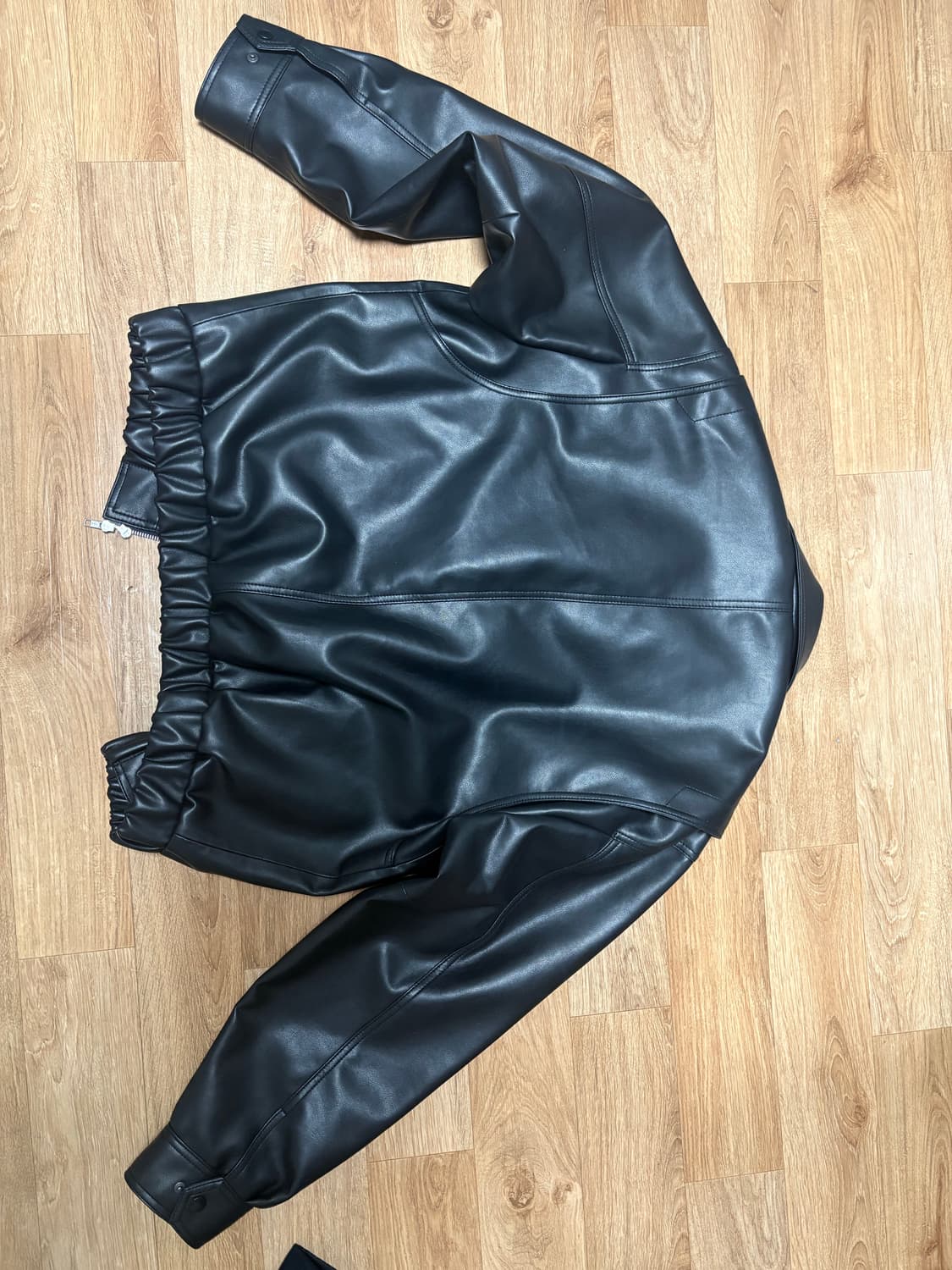 도프제이슨 비건레더 봄버 자켓 XXL 상품이미지2