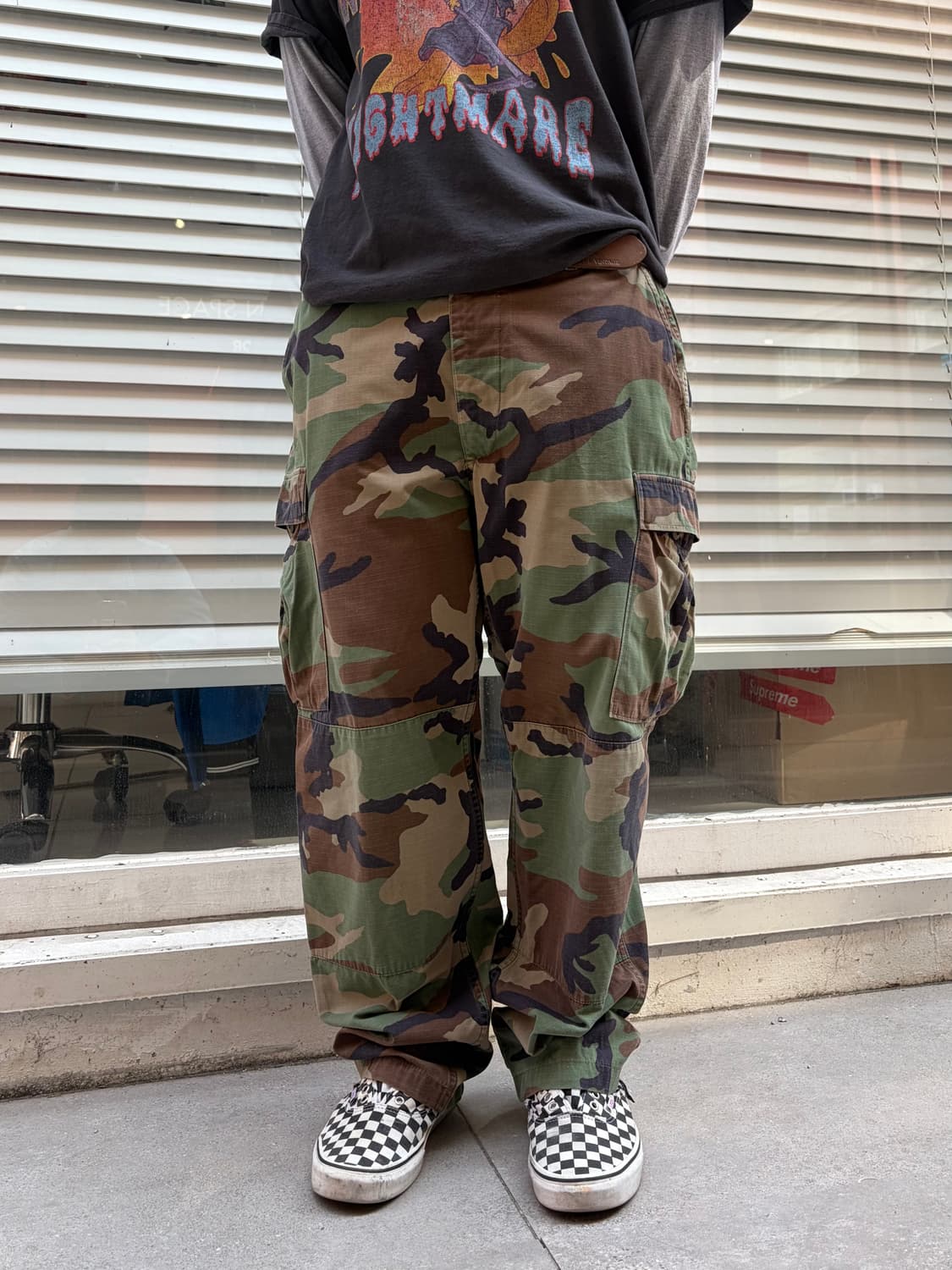 90‘s Military Woodland BDU cargo pants 상품이미지3