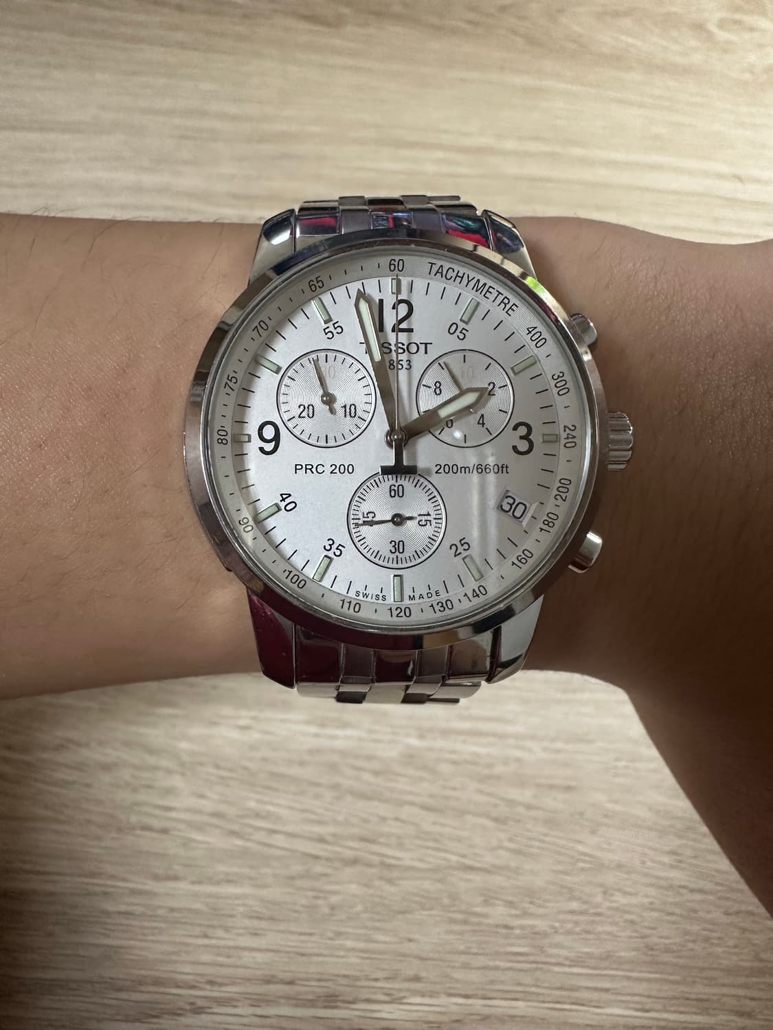 티쏘 prc200 화이트 다이얼 상품이미지3