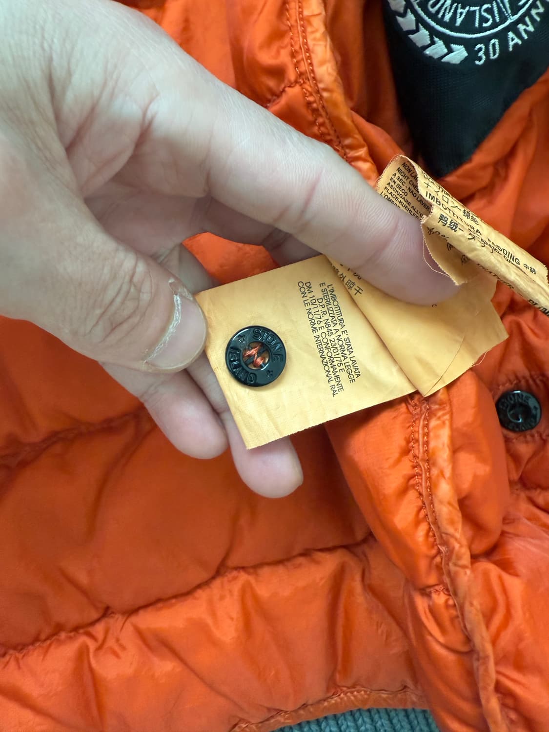 스톤아일랜드 니트 다운 자켓(내피 탈부착 가능) 상품이미지7