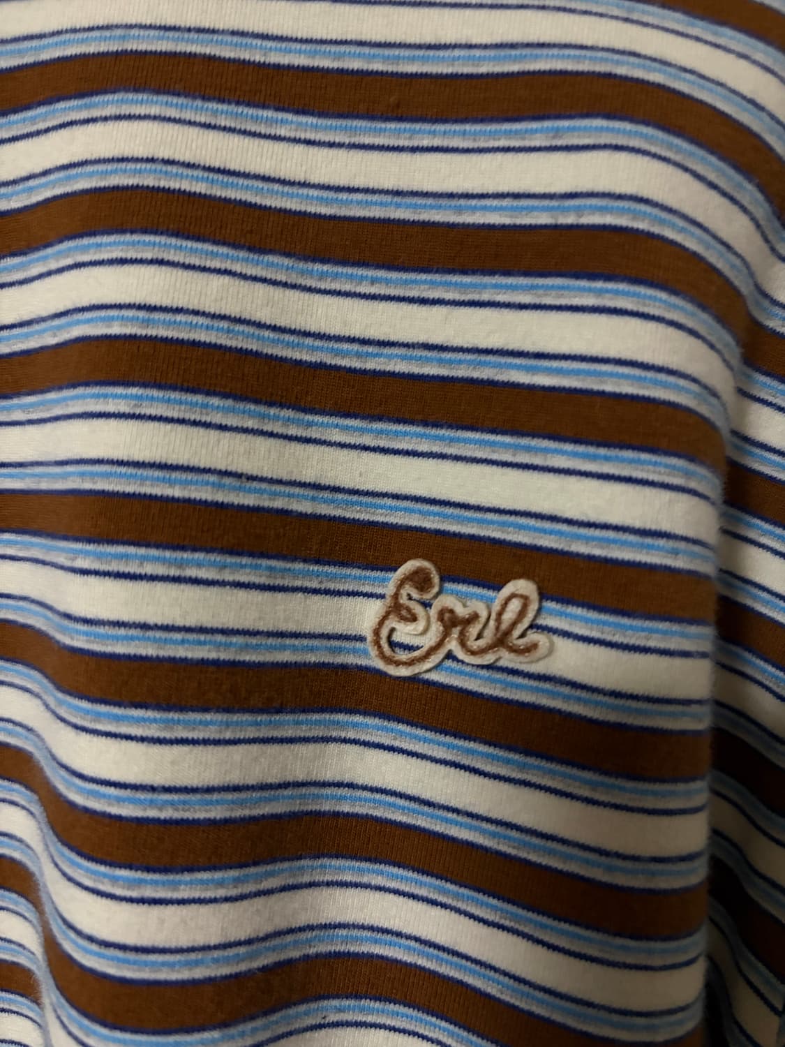 ERL / 로고 스트라이프 티셔츠 / XL 상품이미지10