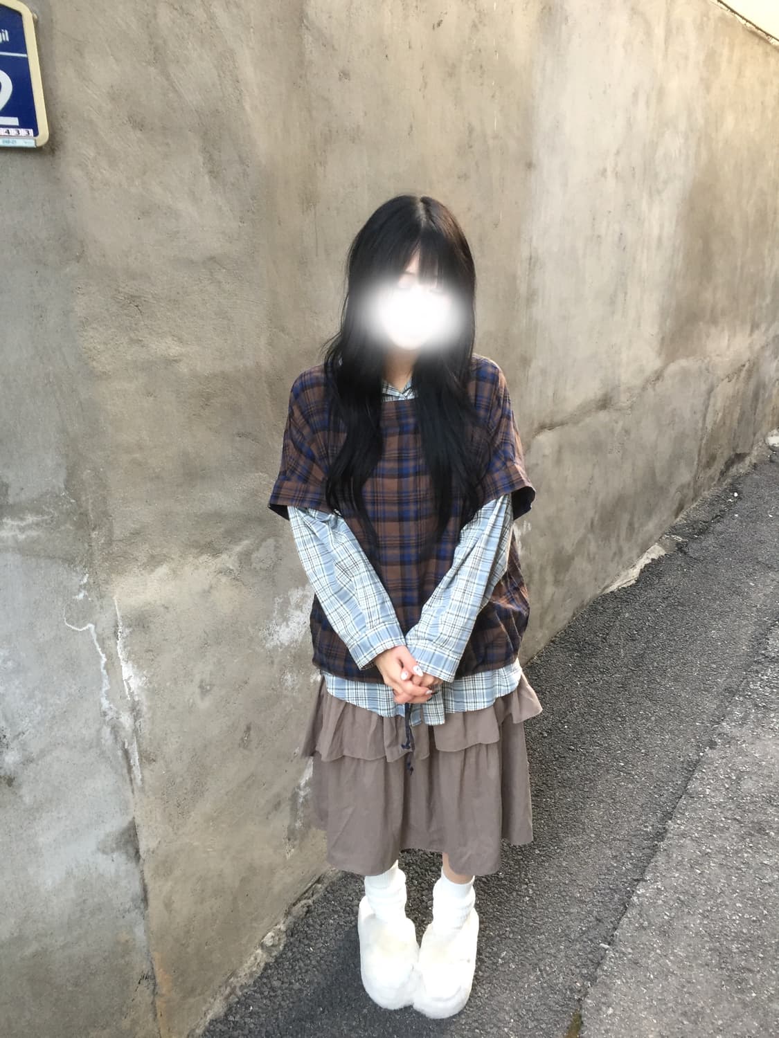 빈티지 오버핏 코디세트 상품이미지2