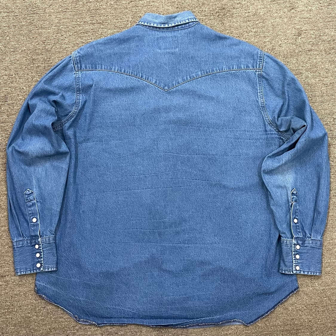 Wrangler 랭글러 웨스턴 데님 셔츠 상품이미지5